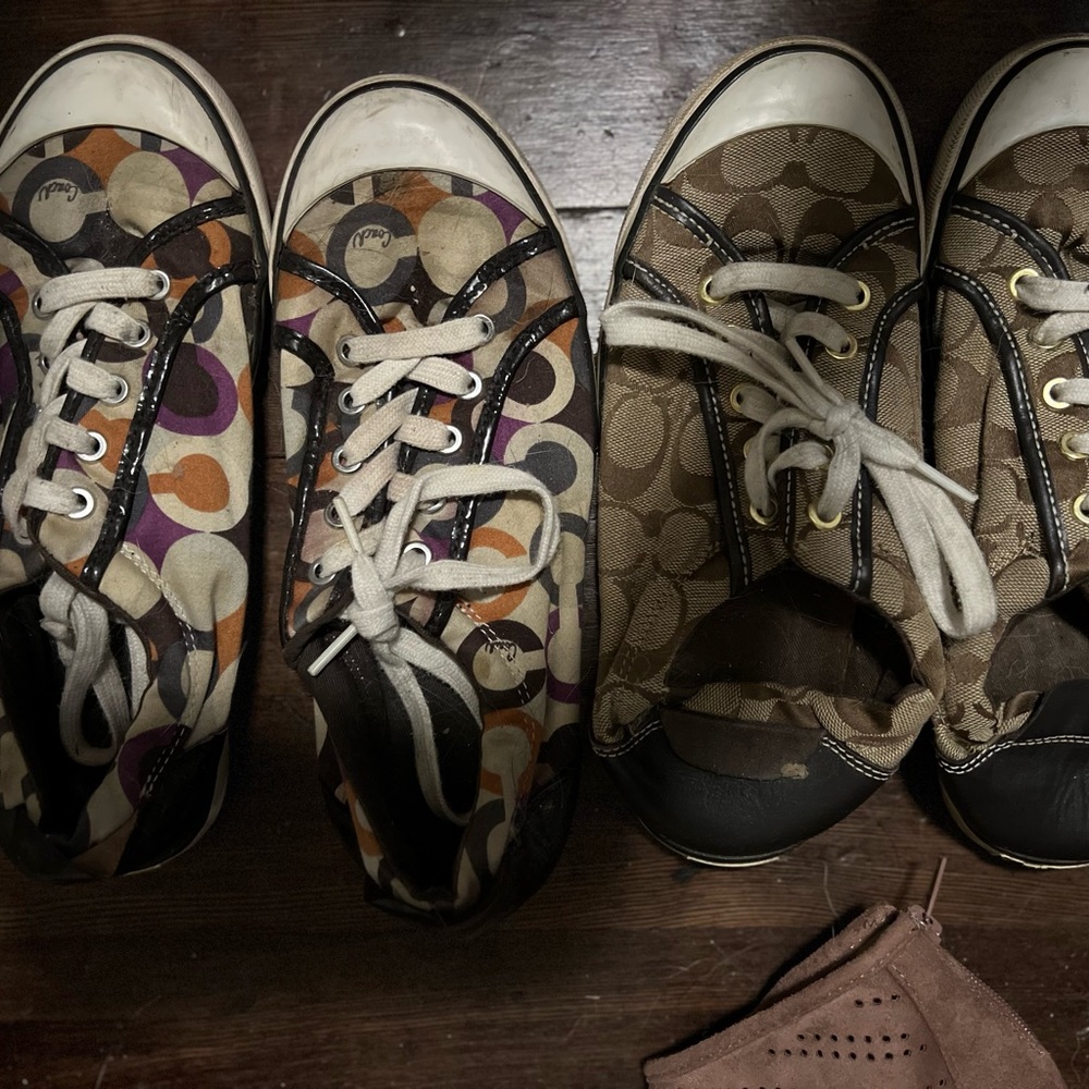 Coach sneakers women’s 8